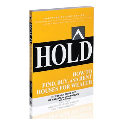 Hold real estate book